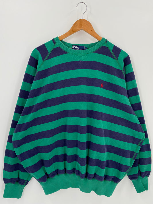 90’s POLO RALPH LAUREN  Size XL Vintage Sweat-Shirt / k1252