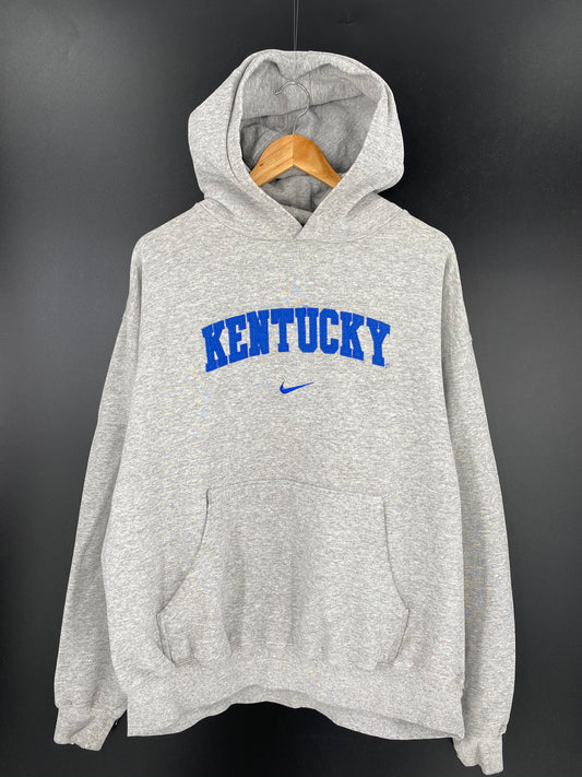 00’ NIKE KENTUCKY Size XL Vintage Hoodie Sweat-shirt /9118