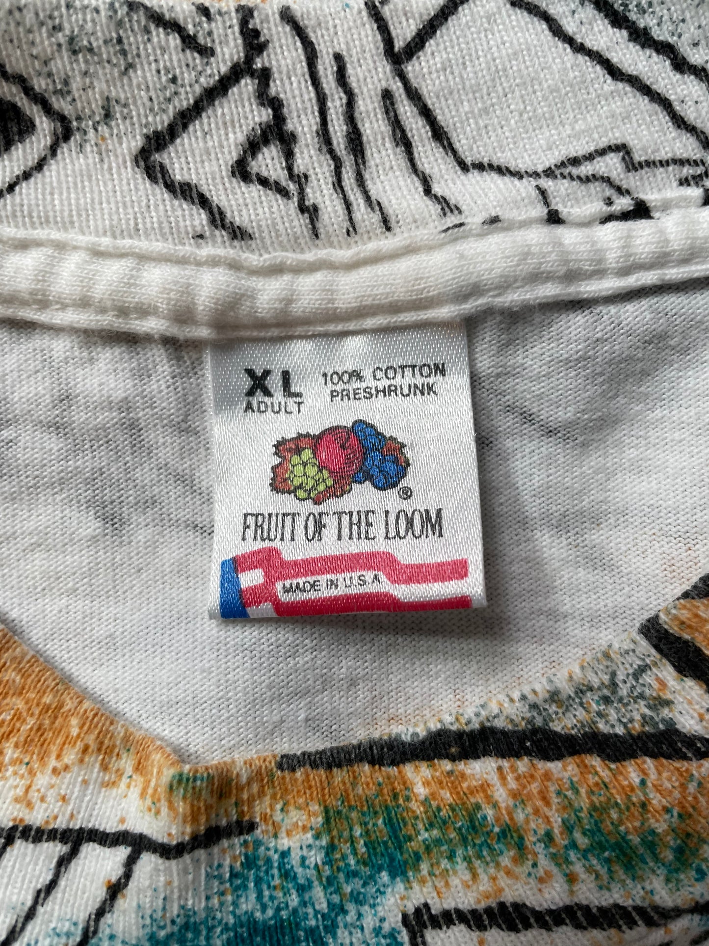 90's NEVADA Made in USA Size XL Vintage T-Shirts / K2526