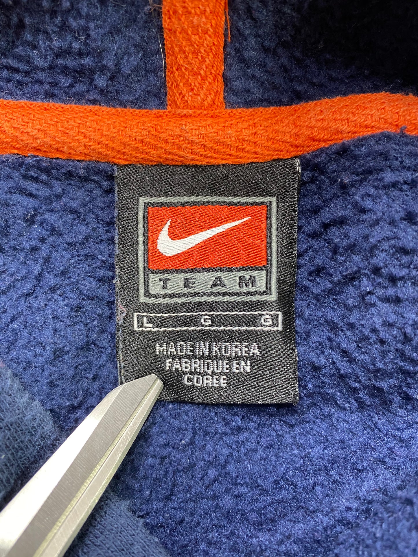 00’ NIKE 'CUSE Size L Vintage Hoodie Sweat-shirt / 6388