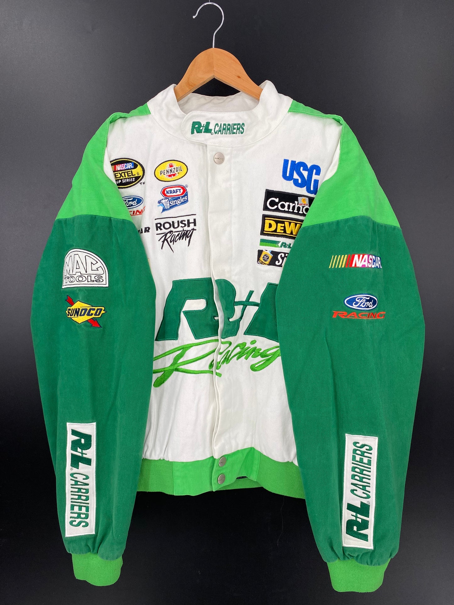 R+L RACING Size XL Vintage Racing Jacket / K3167