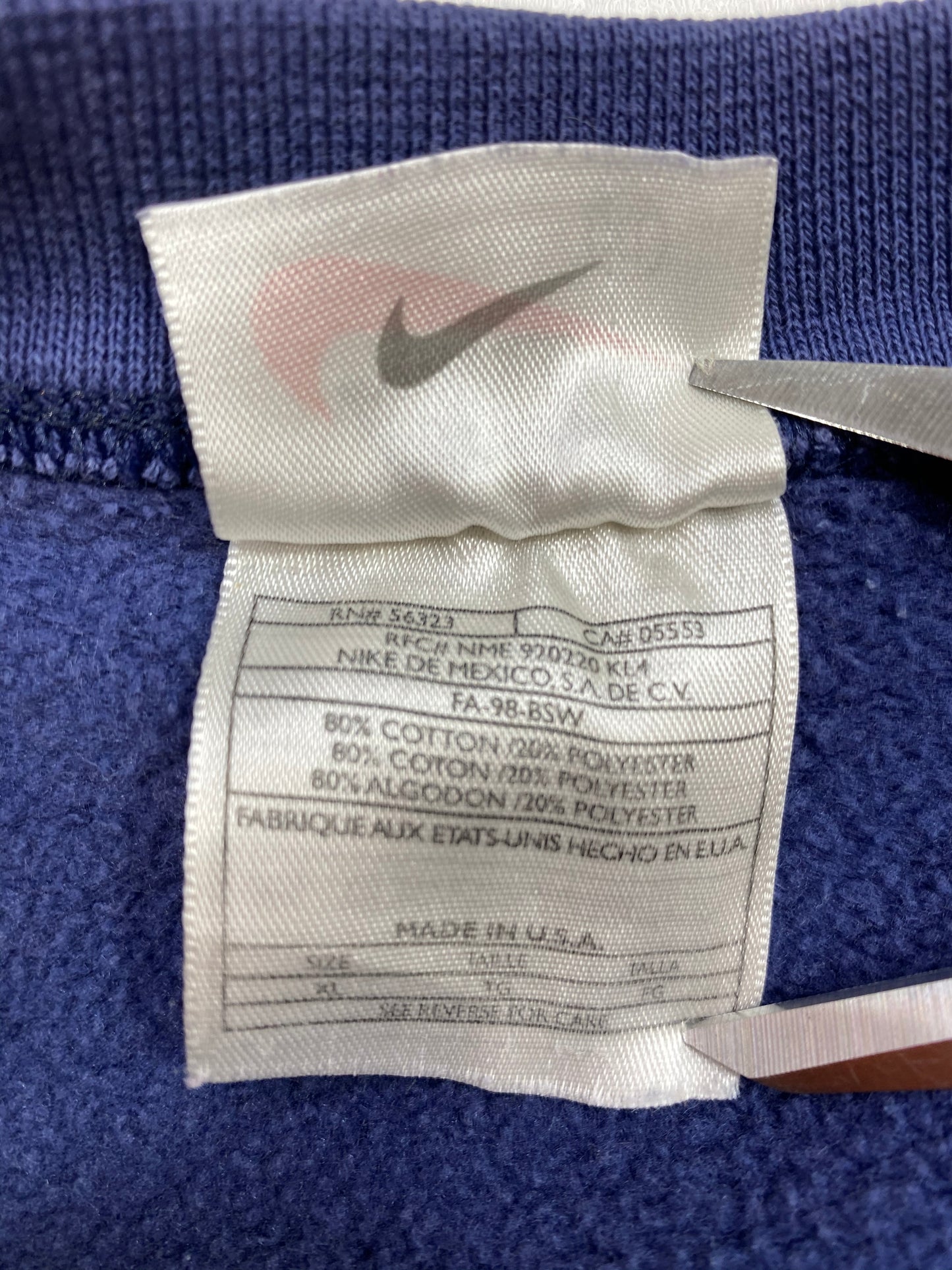 90’s NIKE TOWN LAS VEGAS Vintage Made in USA Sweat-Shirt / 4998