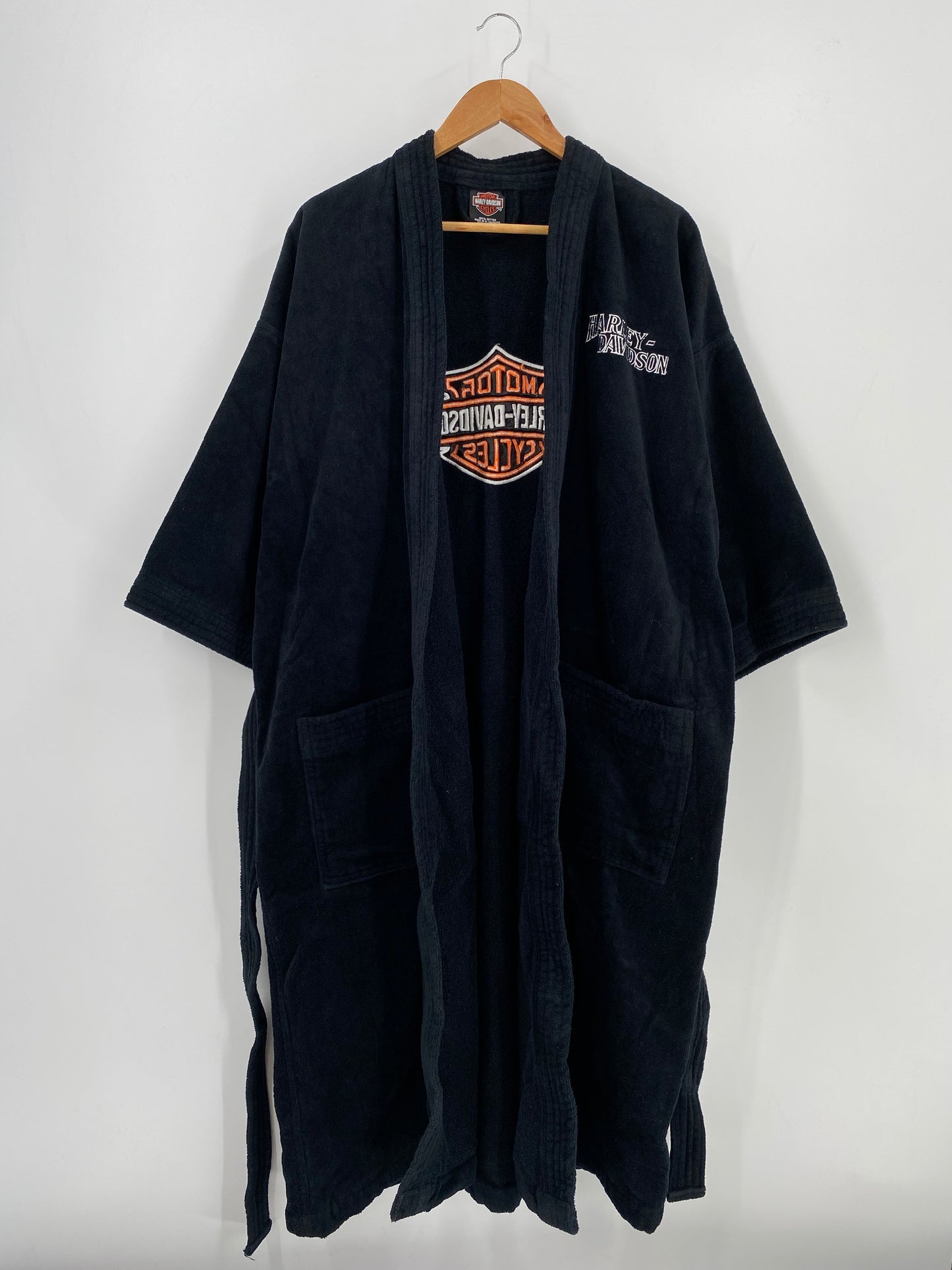Vintage HARLEY DAVIDSON Size No tag (Approx.L-XXL) Bath robe / 9789