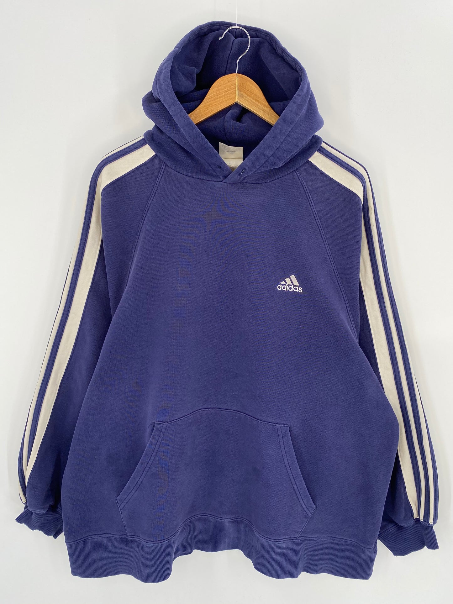 00’ ADIDAS Size L Vintage Hoodie Sweat-shirt / 7775