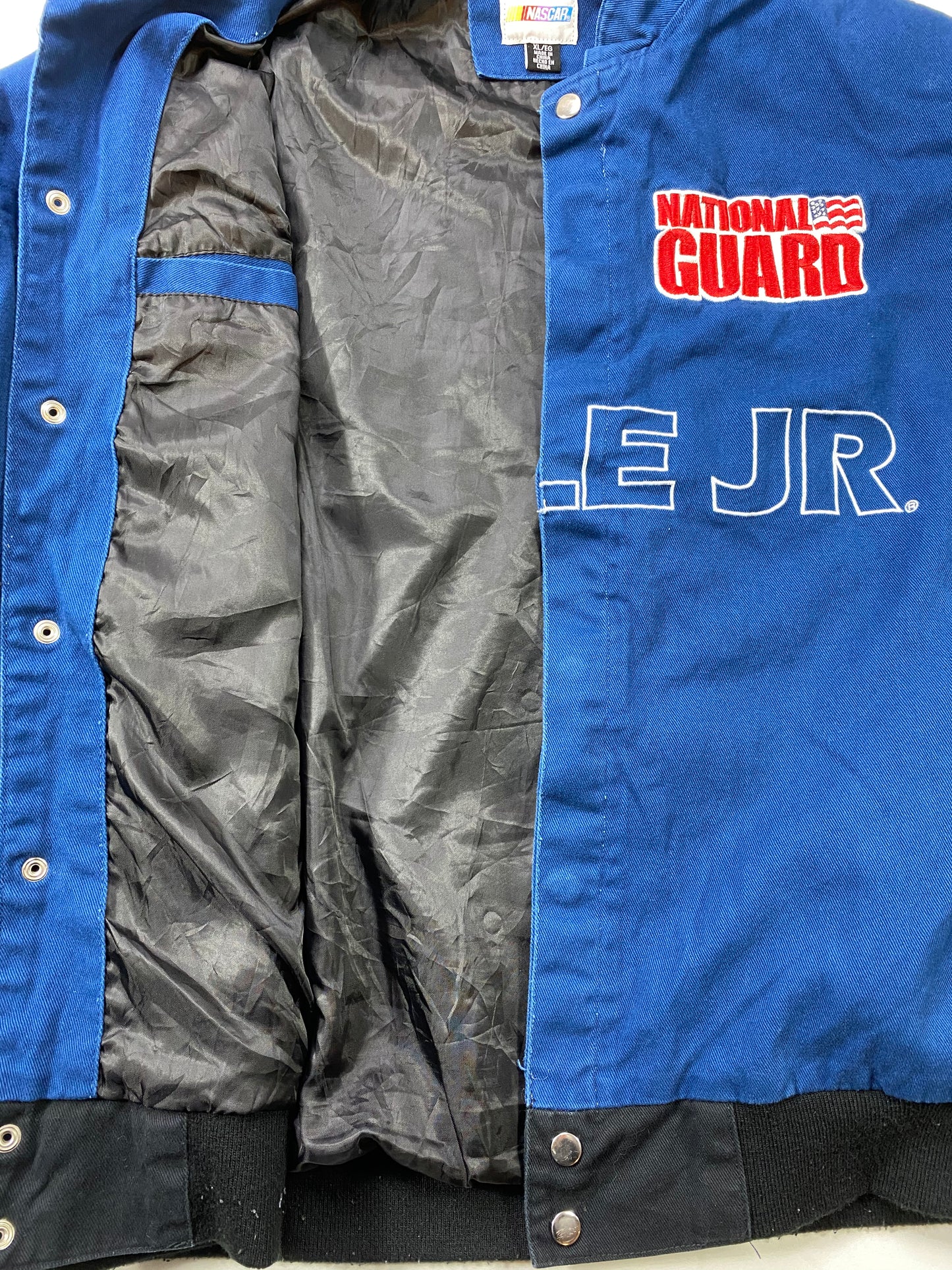 Vintage NASCAR DALE JR Size XL Racing Jacket / 6411