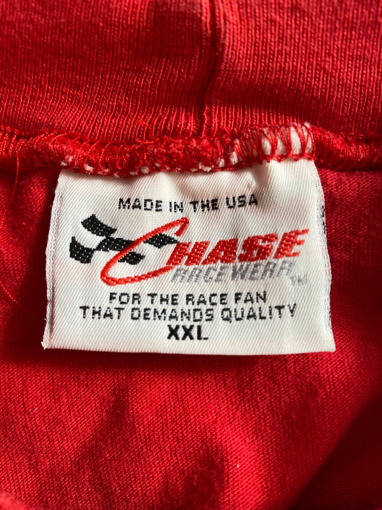 1995 NASCAR DU POINT WINSTON CUP Made in USA Size XXL Vintage Racing T-shirt / 7991