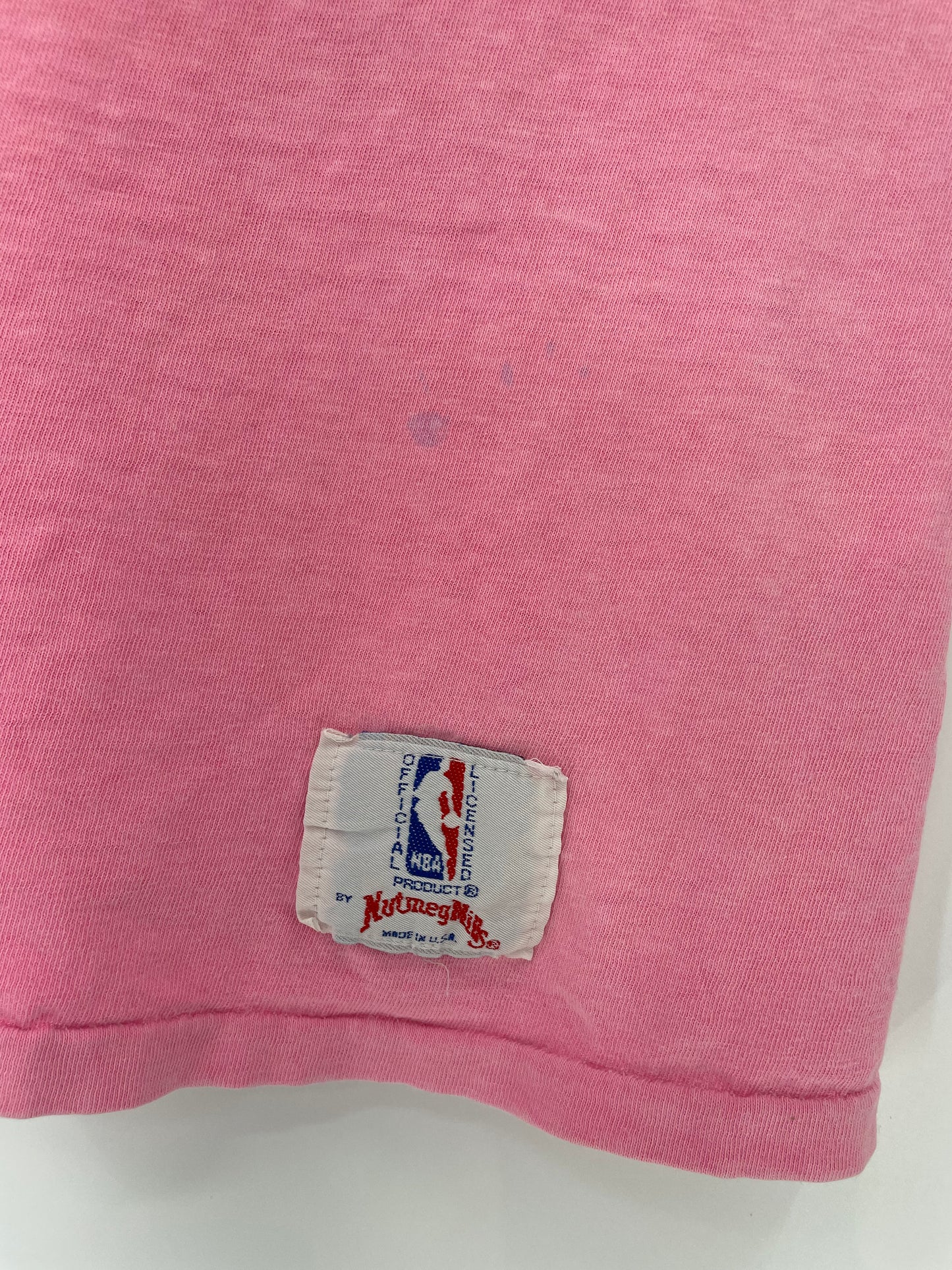 90’s CHICAGO BULLS Made in USA Size Ladies XL Vintage NBA T-shirt / 9827