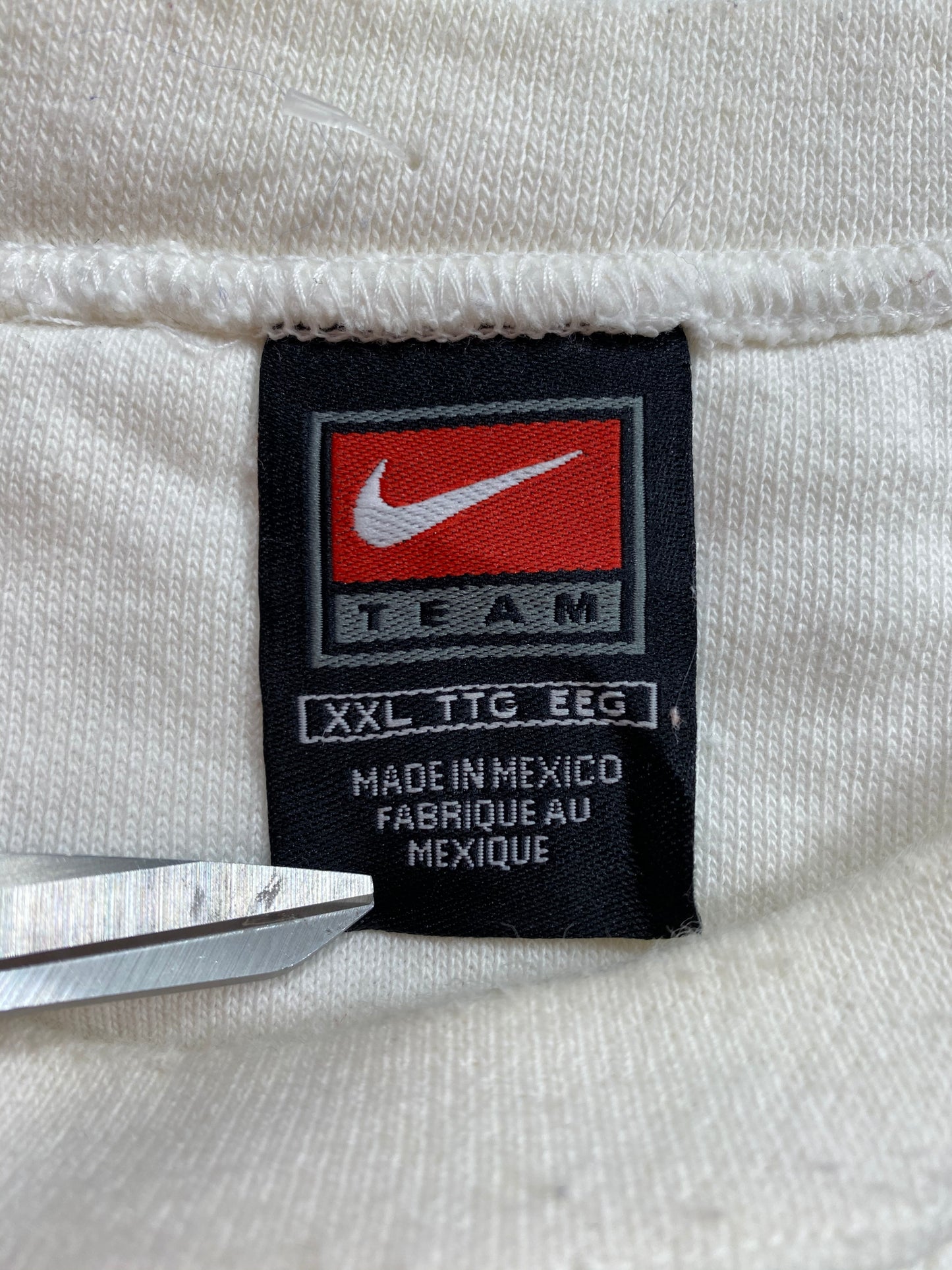 90’s NIKE Center Logo Size XXL Vintage Sweat-shirt  / 7318