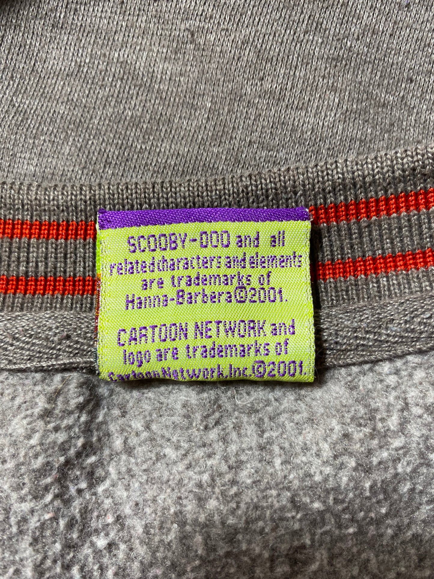 2001' SCOOBY-DOO Size No tag (Ladies Approx.XXL) Vintage Sweat-shirt / K2828