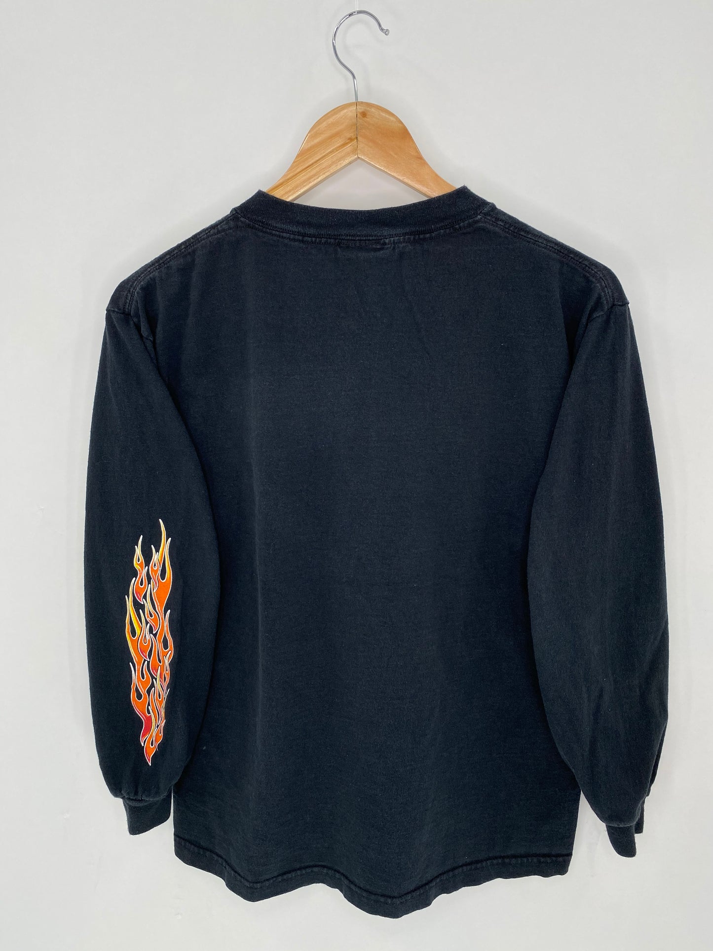 00' HARLEY DAVIDSON Size Approx. Ladies M Vintage Long Sleeve T-Shirt / 6818
