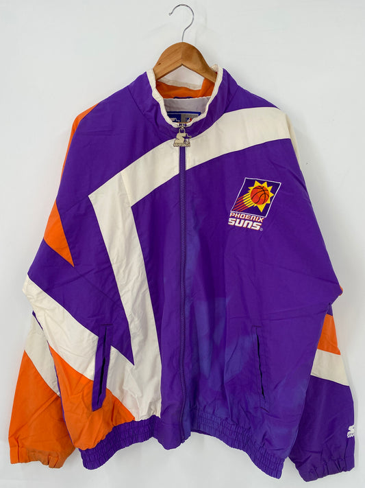 90’s STARTER x PHOENIX SUNS Size XL NBA Nylon-Jacket / K4018