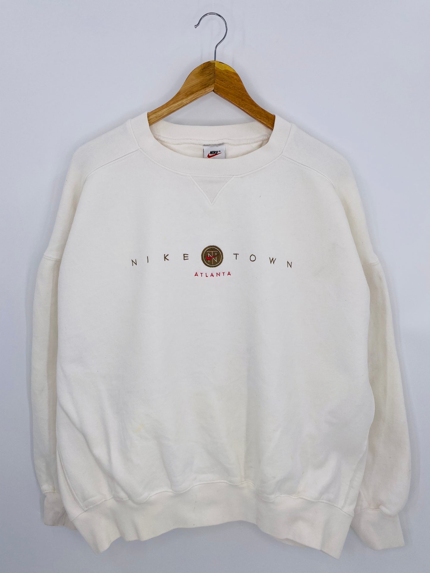 90’s NIKE Town Atlanta Size XL Vintage Sweat-shirt / 7187