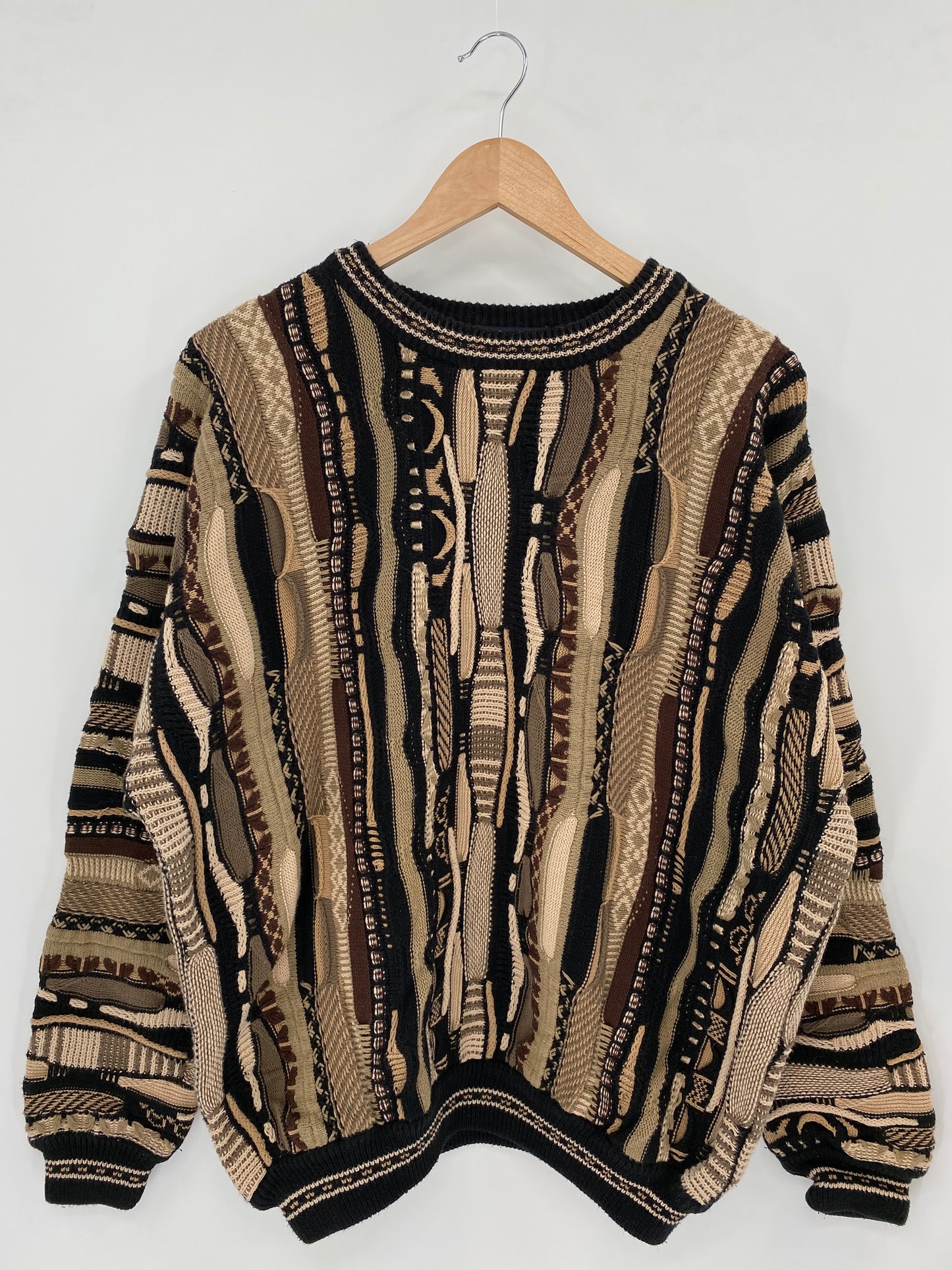 Vintage 3D COOGI- Style Size L Knit Sweater / K2787