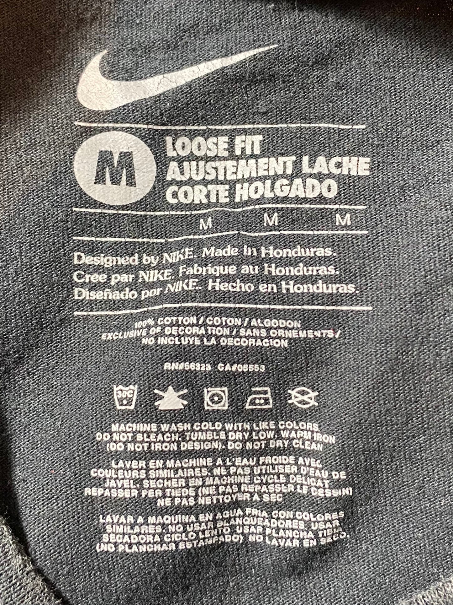 NIKE Mini Swoosh Size M Vintage T-shirt / 8042