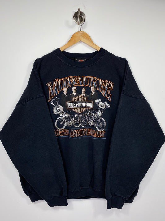 00’ Harley Davidson Vintage Sweat-Shirt / 5154