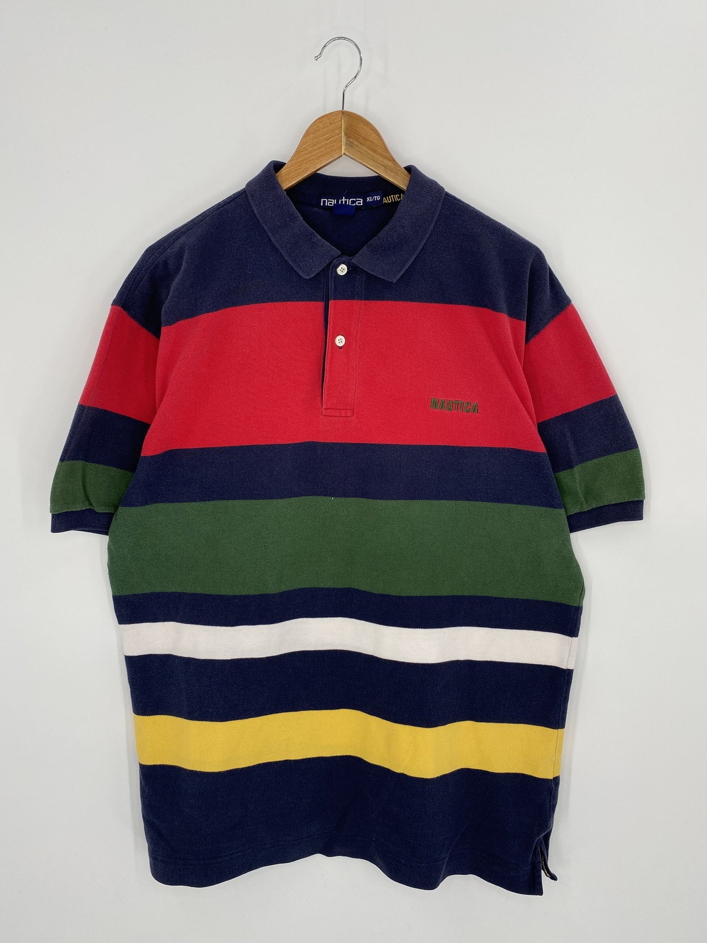 90's NAUTICA Size XL Vintage Polo-Shirt / A7351