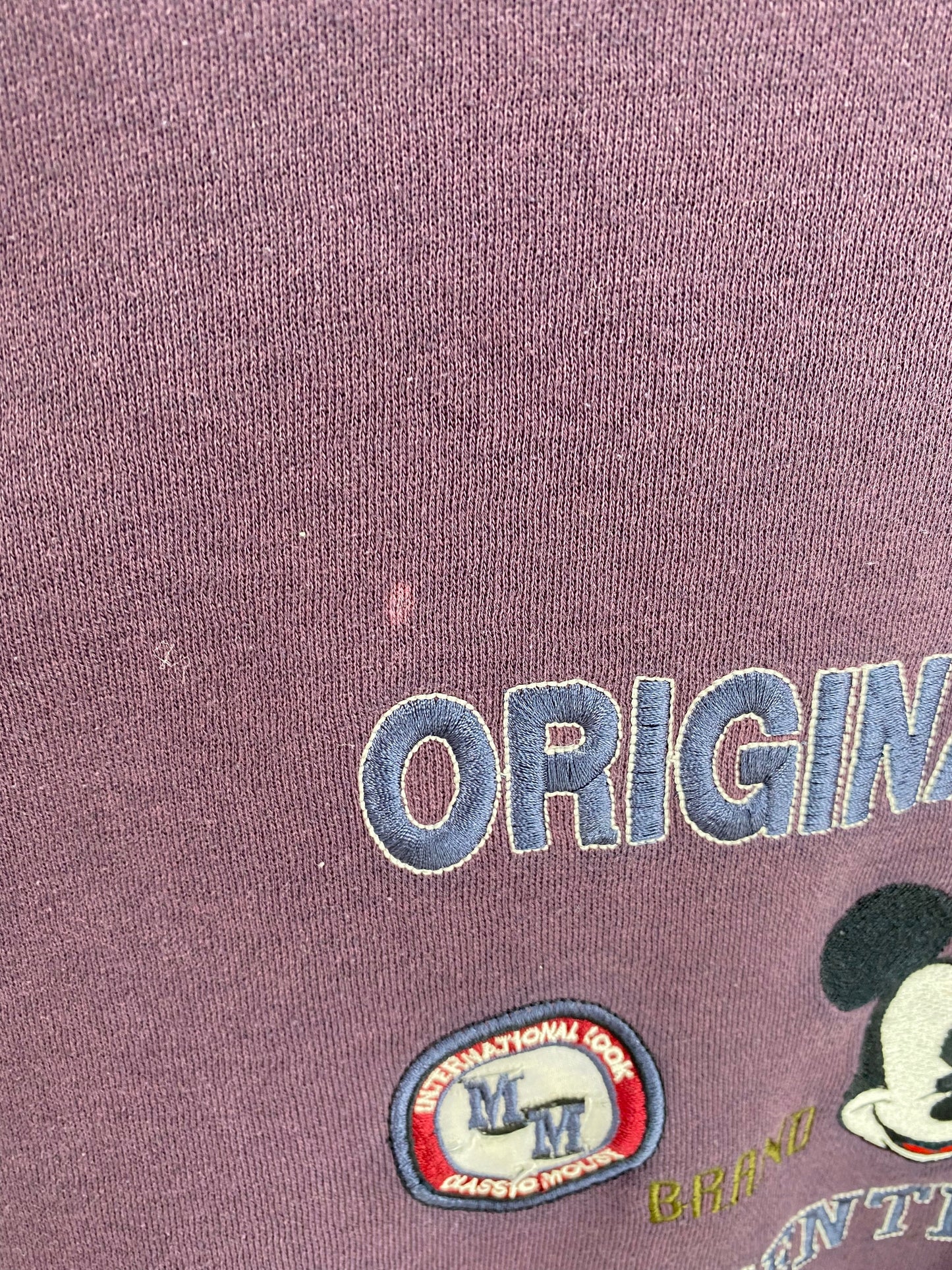 90’s DISNEY MICKEY Size L Vintage Sweat-shirt / E1249