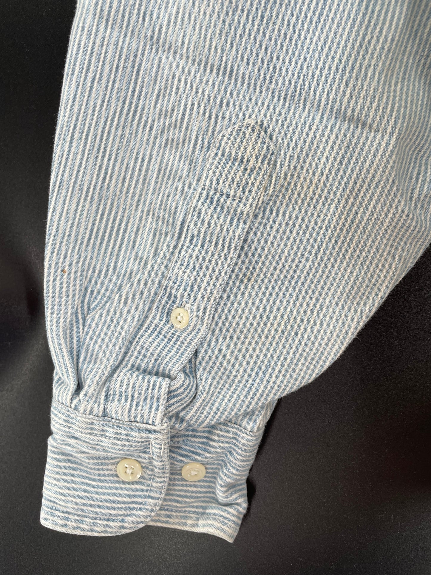 1993' LOONEY TUNES Size S Vintage Long Sleeve Denim Shirt / K3369