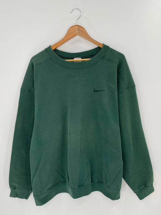 90’s NIKE Mini Swoosh Size XL Vintage Sweat-shirt/ 9216