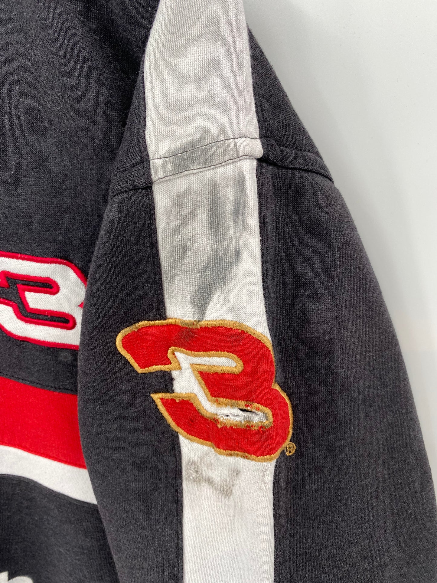 Vintage NASCAR DALE EARNHARDT Size XXL Damaged Racing Sweat-shirt / K3014