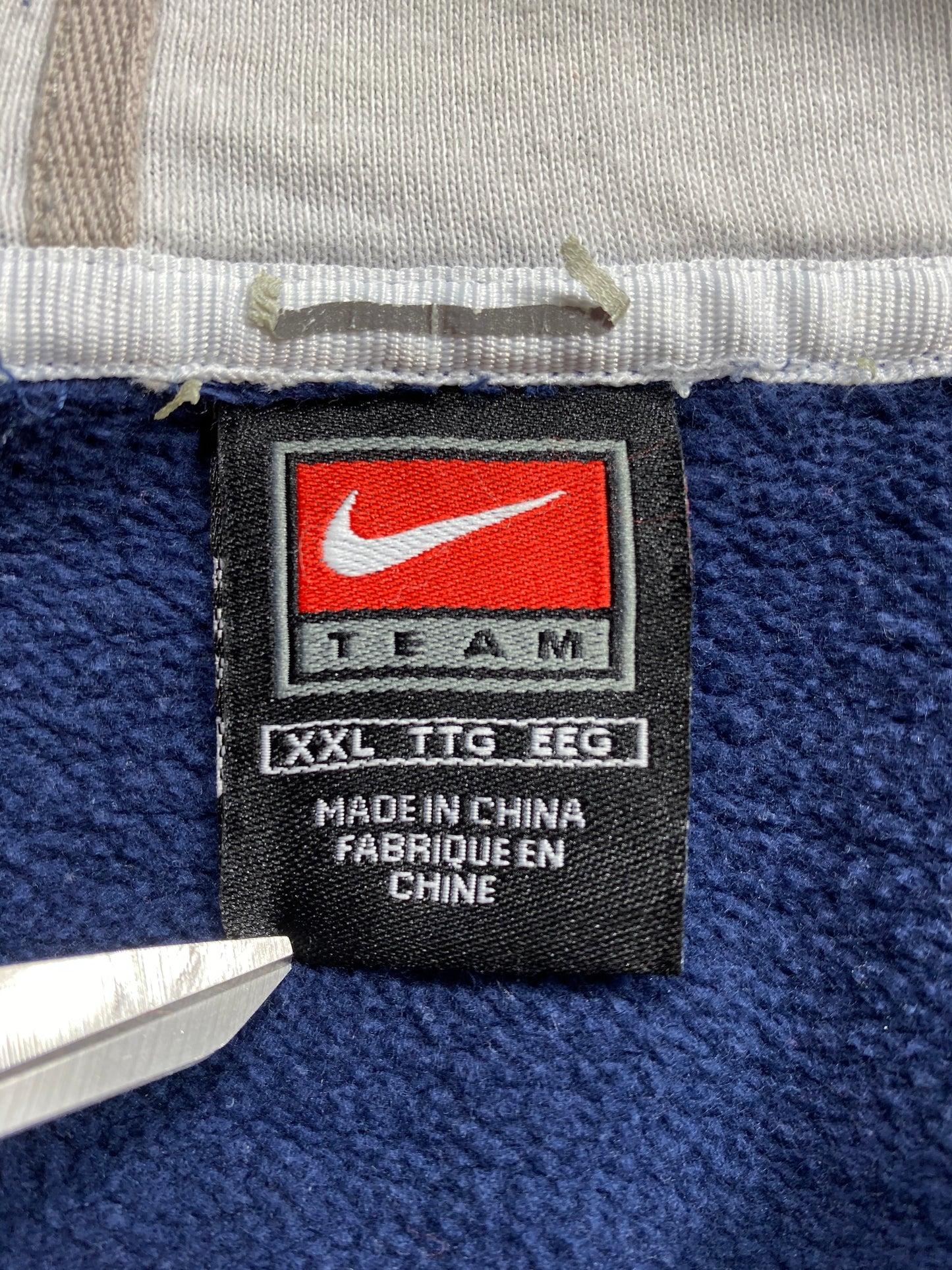 00’ NIKE UCONN Size XXL Vintage Sweat-shirt / 6602