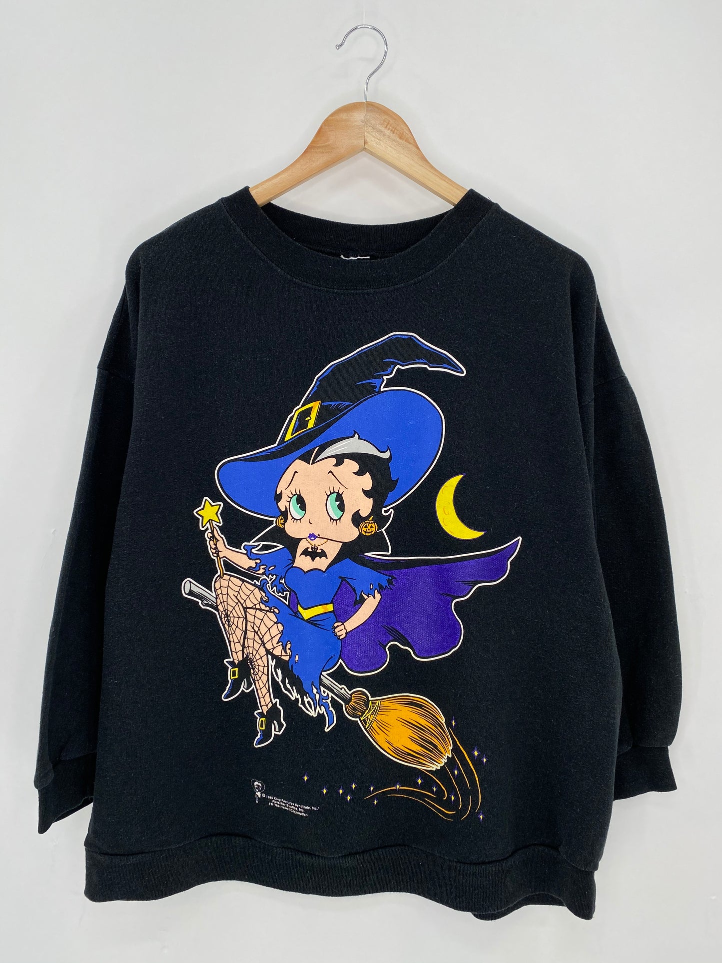 90’s BETTY Size Approx. Ladies L Vintage Sweat-shirt / 6479