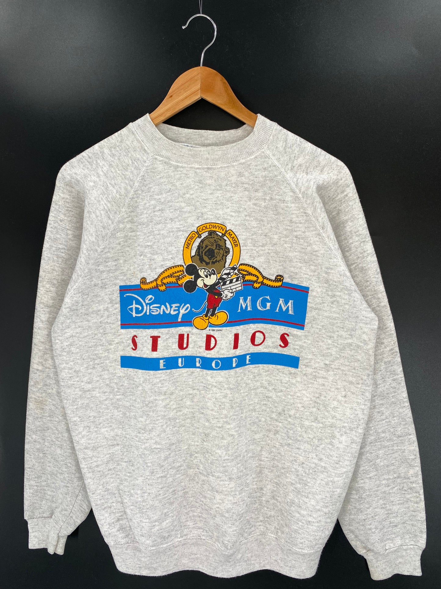 1992' DISNEY MICKEY MGM Made in USA Size XL Vintage Sweat-shirt / K3365