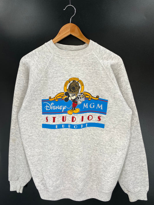 1992' DISNEY MICKEY MGM Made in USA Size XL Vintage Sweat-shirt / K3365