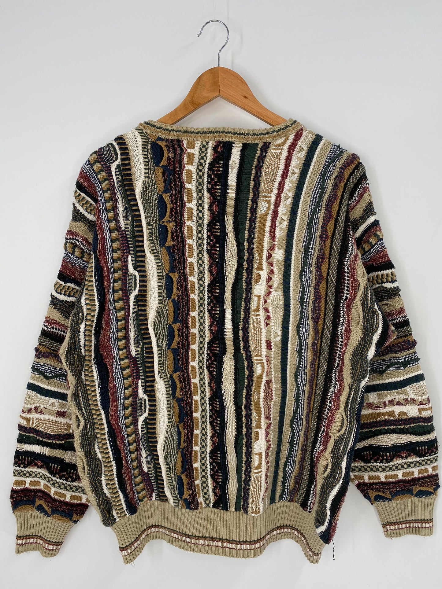 Vintage 3D COOGI- Style Size L Knit Sweater / K3942