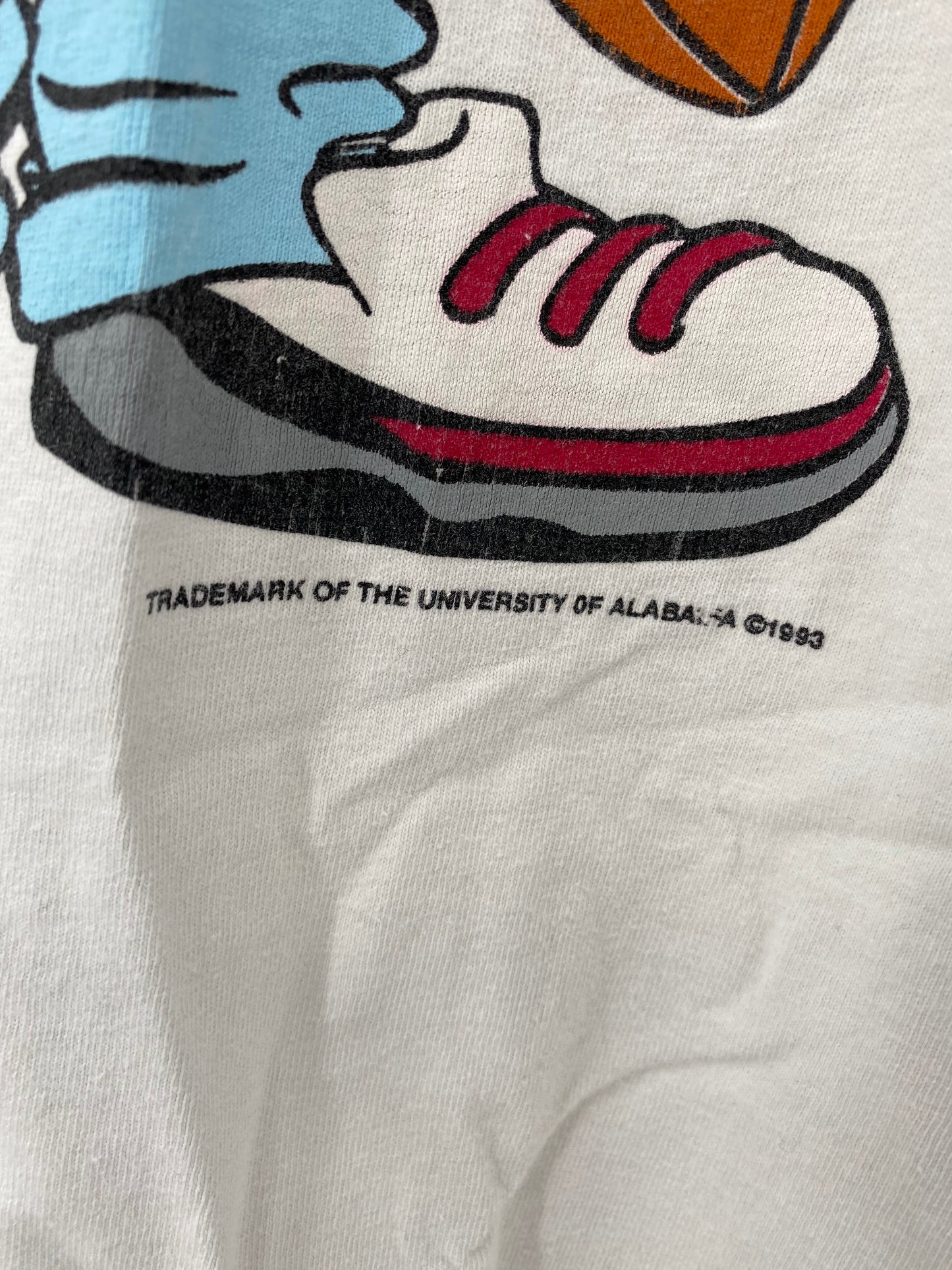 1993 LOONEY TUNES BUGS BUNNY TAZ Made in USA Size XL Vintage T- Shirts / A887