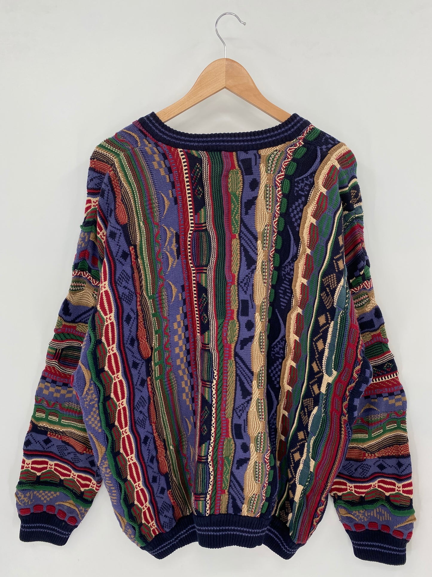 Vintage 3D COOGI- Style Size L Knit Sweater / K2782