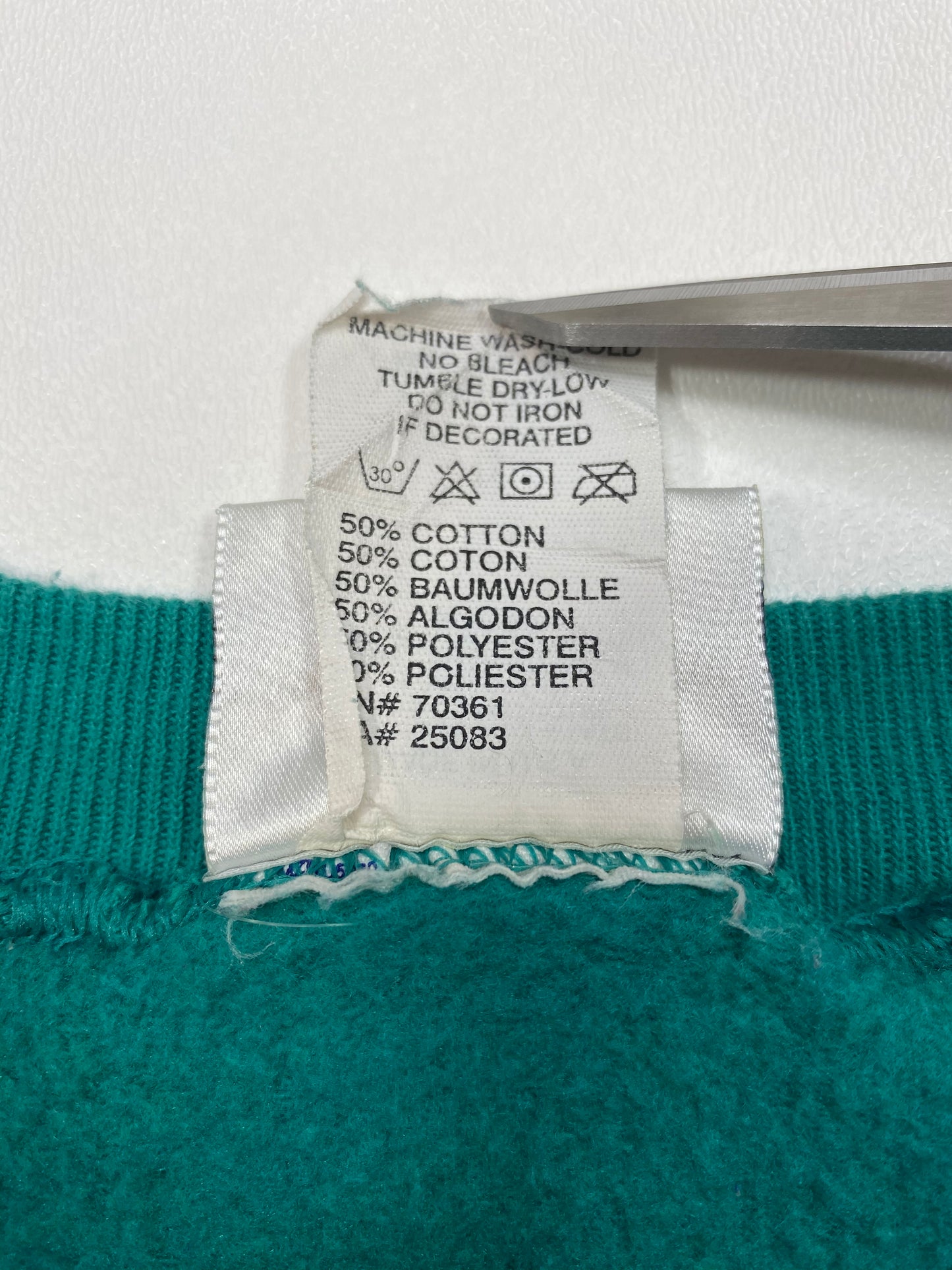 2000 Disney Epcot Made in USA Size L Vintage Sweat-Shirt / 5232