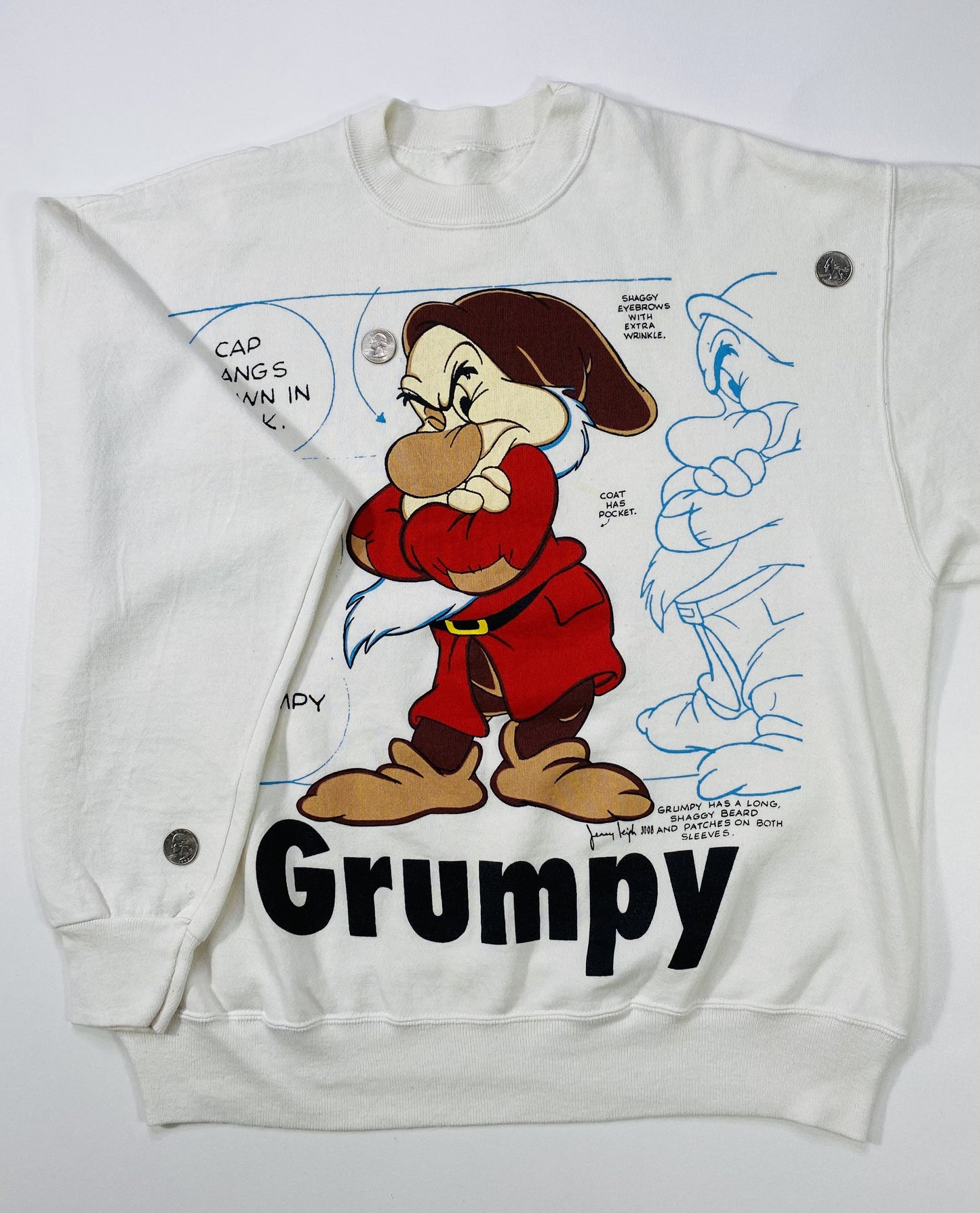Vintage DISNEY Size Approx. XL Sweat-shirt / K5518
