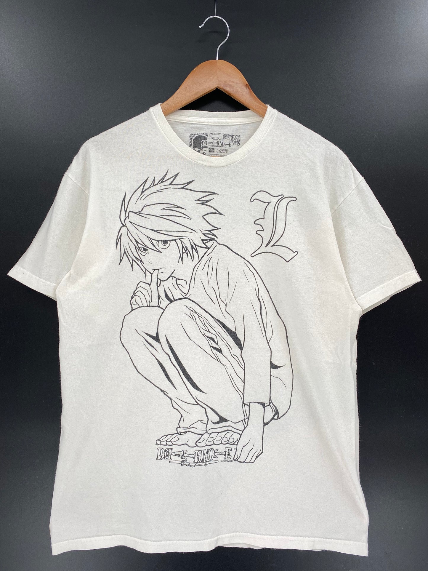 00’ DEATH NOTE Size L Vintage T-Shirts / K3826