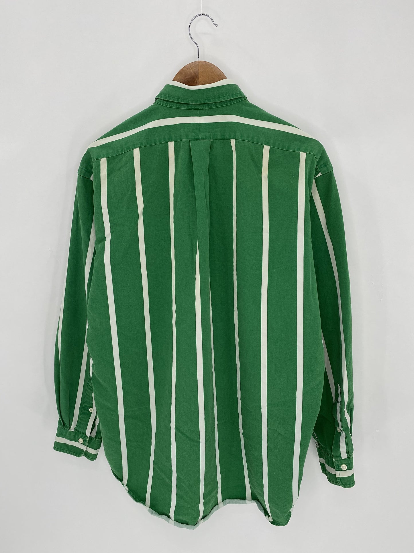 90’s POLO RALPH LAUREN Size L Button Down Long Sleeve Shirt / K5913