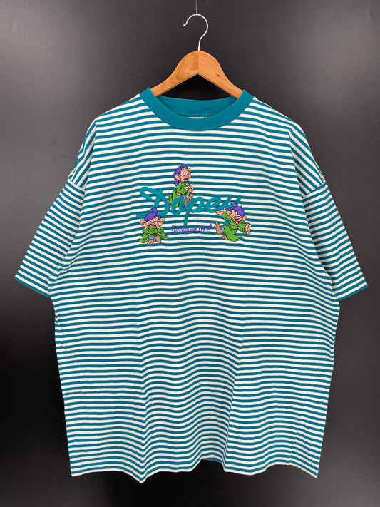 00’ DISNEY SEVEN DWARFS DOPEY Size XXL Vintage T-Shirt / K2335