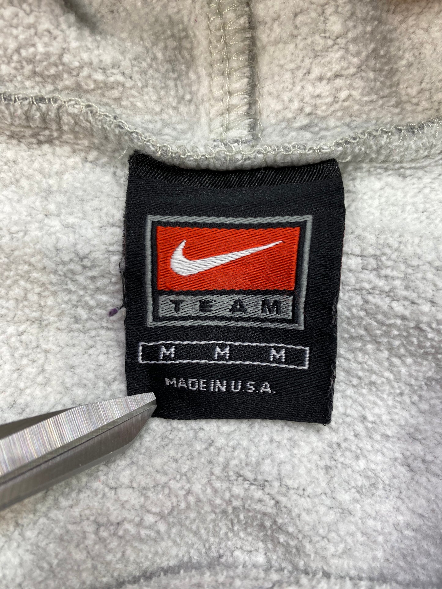 90’s NIKE UK Made in USA Size M Vintage Hoodie Sweat-Shirt / 5258