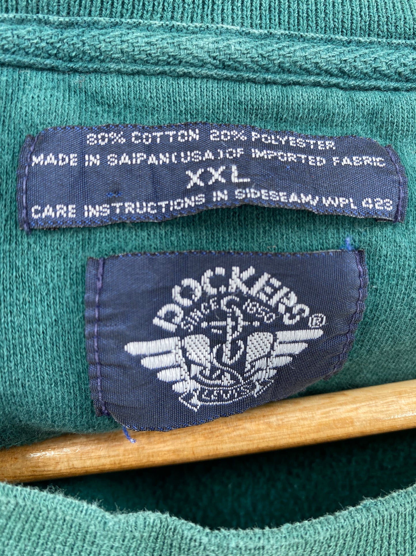 90’s DOCKERS Size XXL Vintage Sweat-shirt / 7423