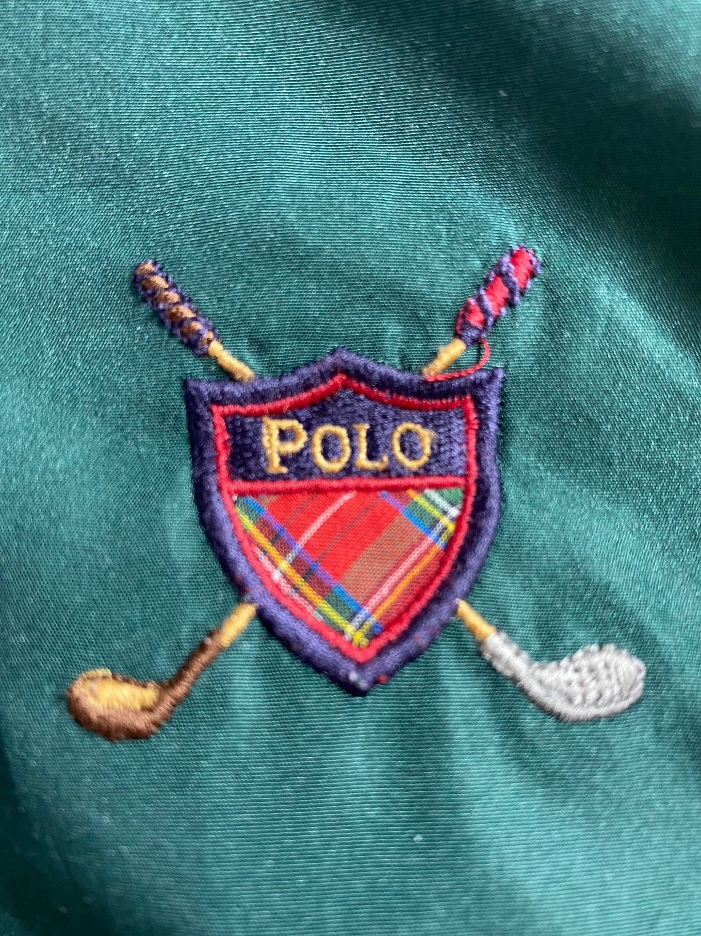 Vintage POLO GOLF RALPH LAUREN Size L Nylon Jacket / A9866