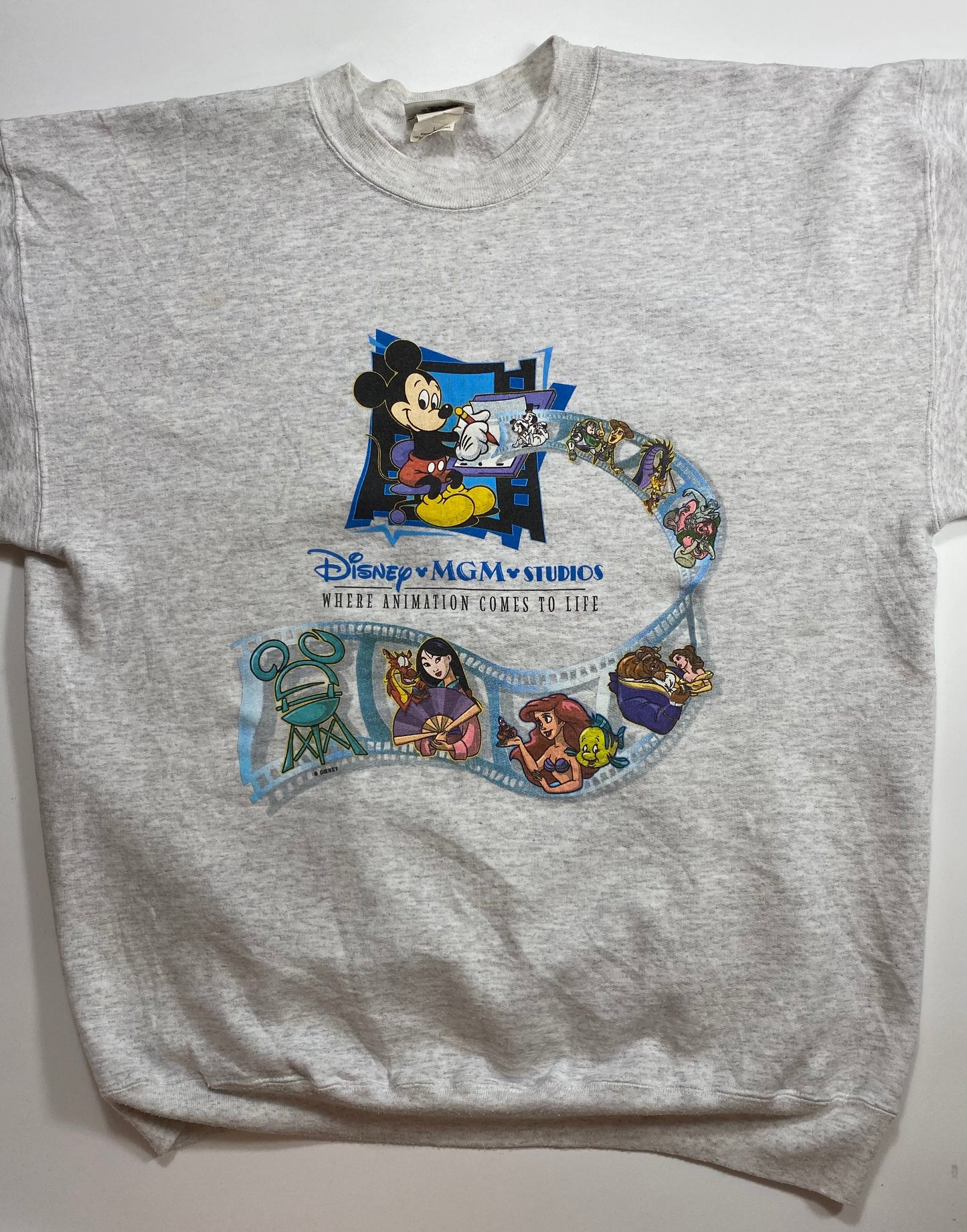 90's DISNEY Made in USA Size L Vintage Sweat-shirt / 7079