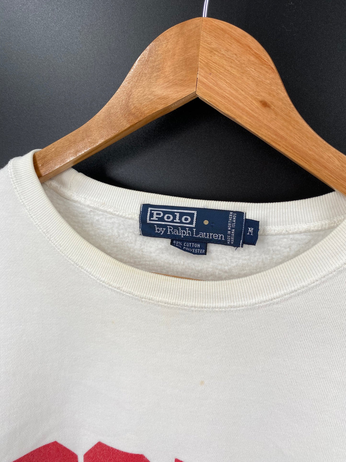 90’s POLO RALPH LAUREN Size M Vintage Sweat-Shirt  / A2856