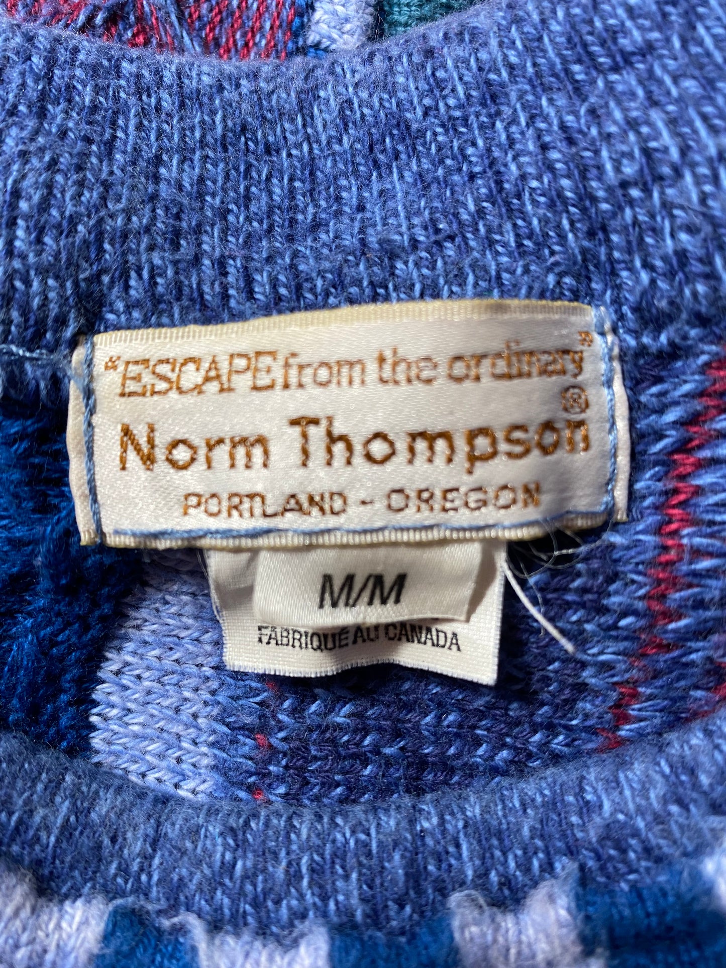 Vintage 3D COOGI- Style Size M Knit Sweater / K2232