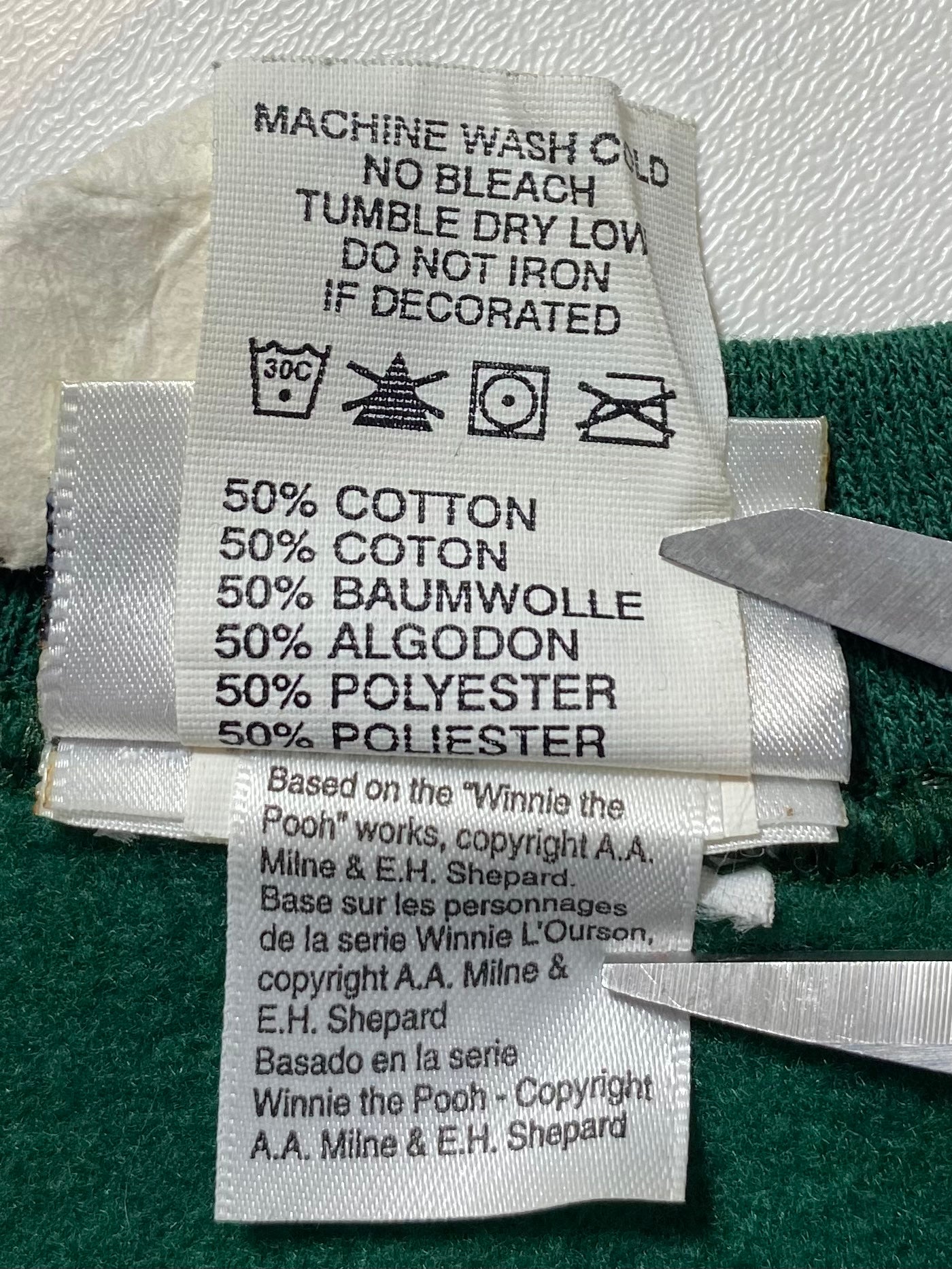 00’ Dead Stock WALT DISNEY WORLD Made in USA Size L Vintage Sweat-shirt / 8791