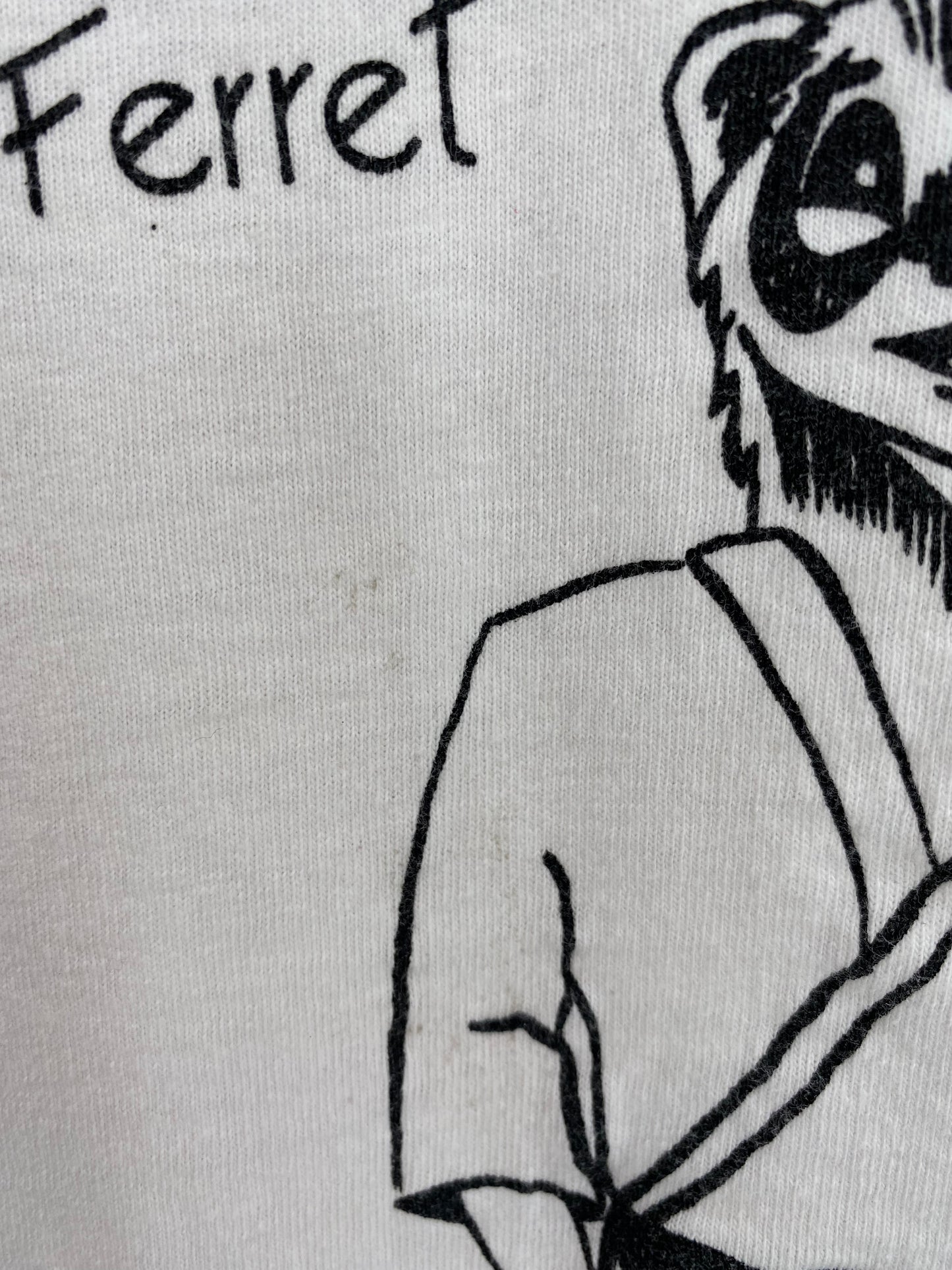 1989' THE ITACHI AIKIDO FERRET Made in USA Size L T-Shirt / K1535