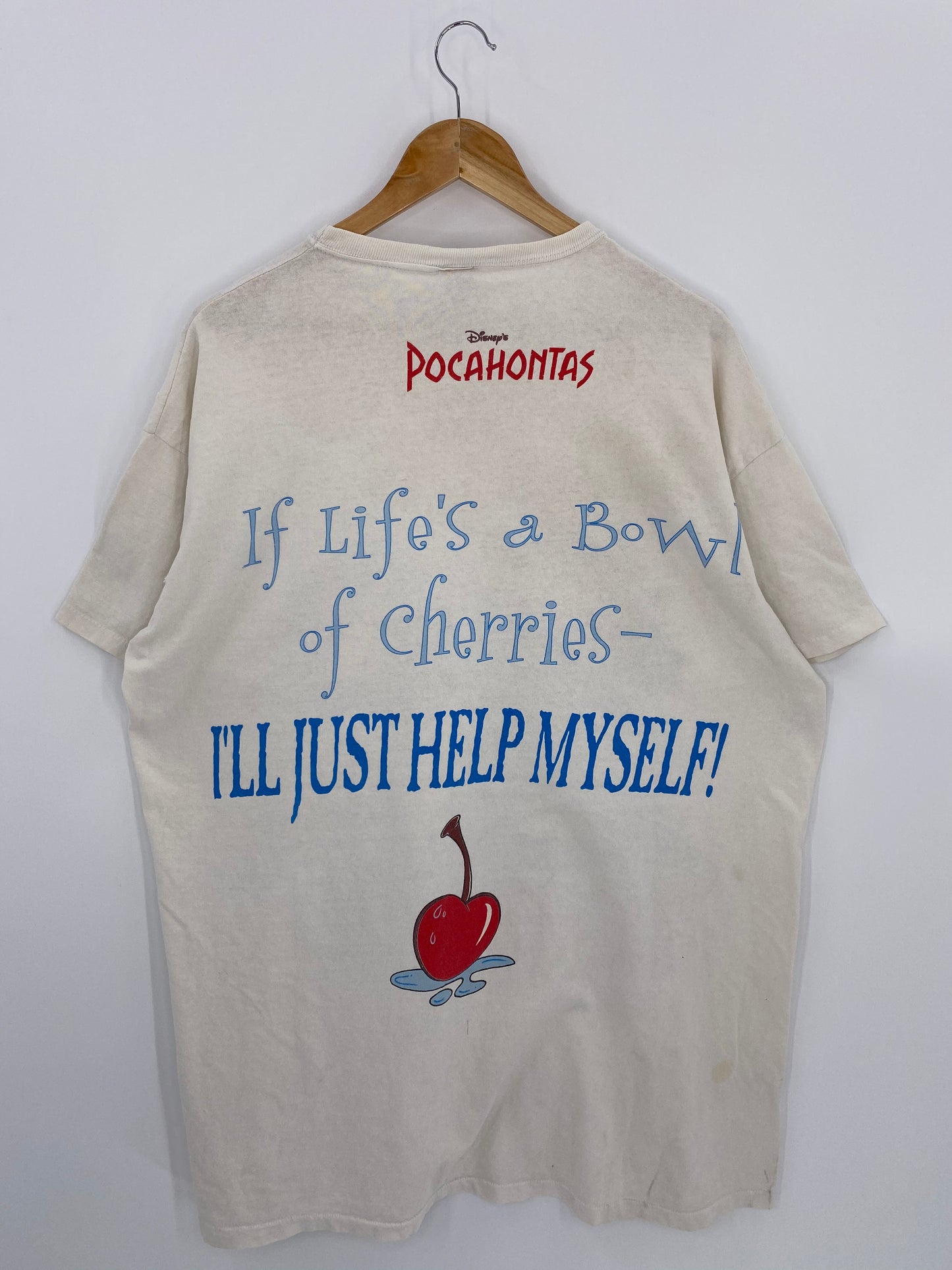 90’s Disney Pocahontas Made in USA Size One Size (Approx. XXXL) Vintage T-shirt / 6755
