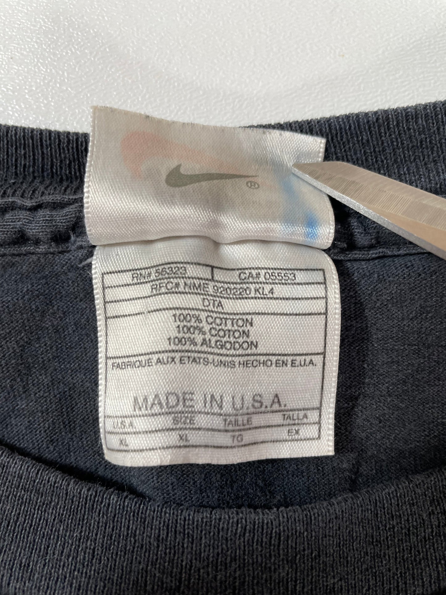90’s NIKE Made in USA Size XL Vintage T-shirt / E856