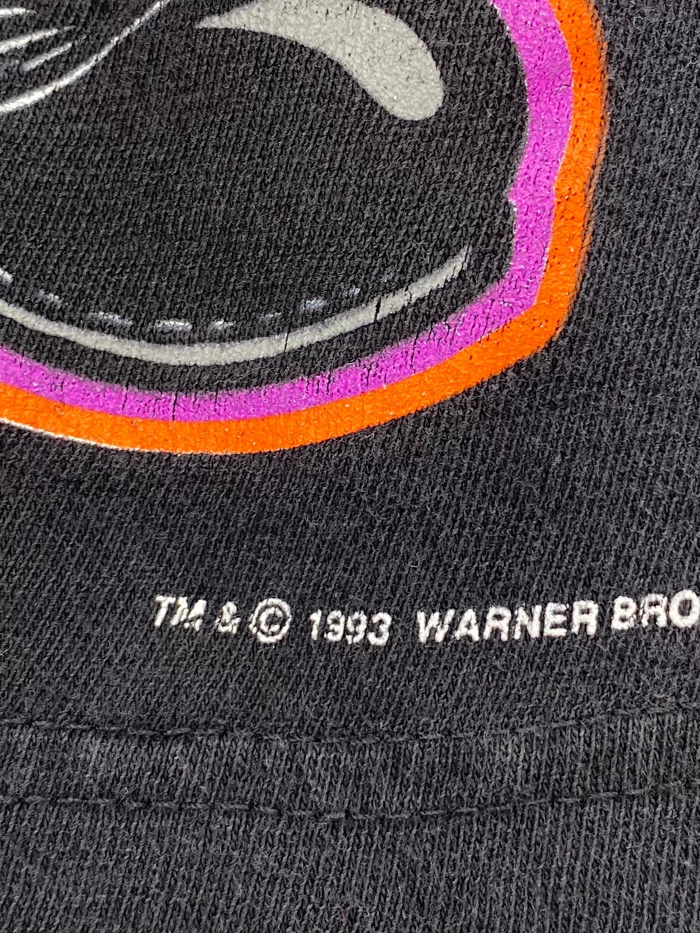 1993 LOONEY TUNES BUGS BUNNY Size No Tag (Approx. M) Vintage T-shirt / K7105