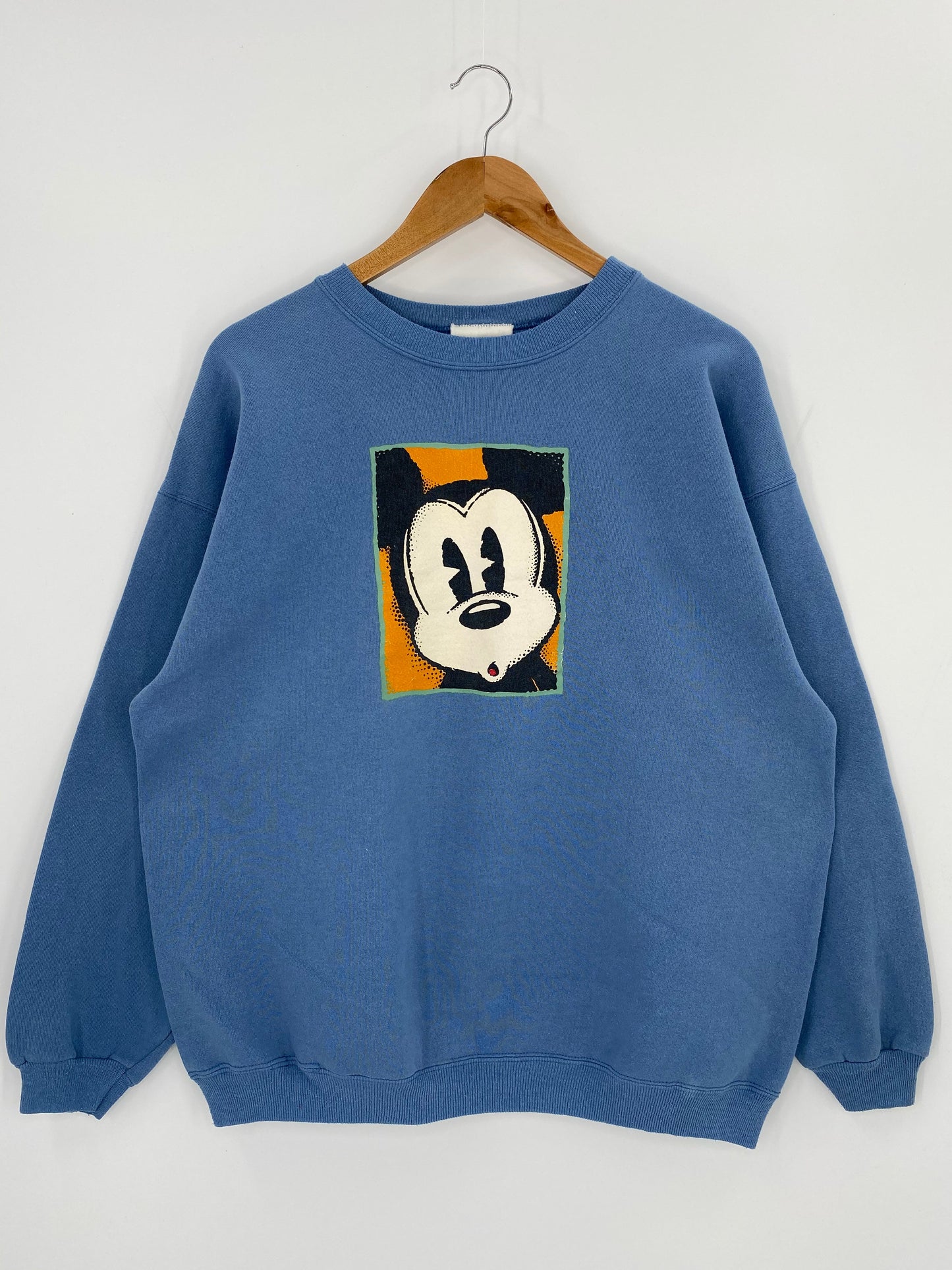00’ DISNEY MICKEY Size Approx. L Vintage Sweat-shirt / K6888