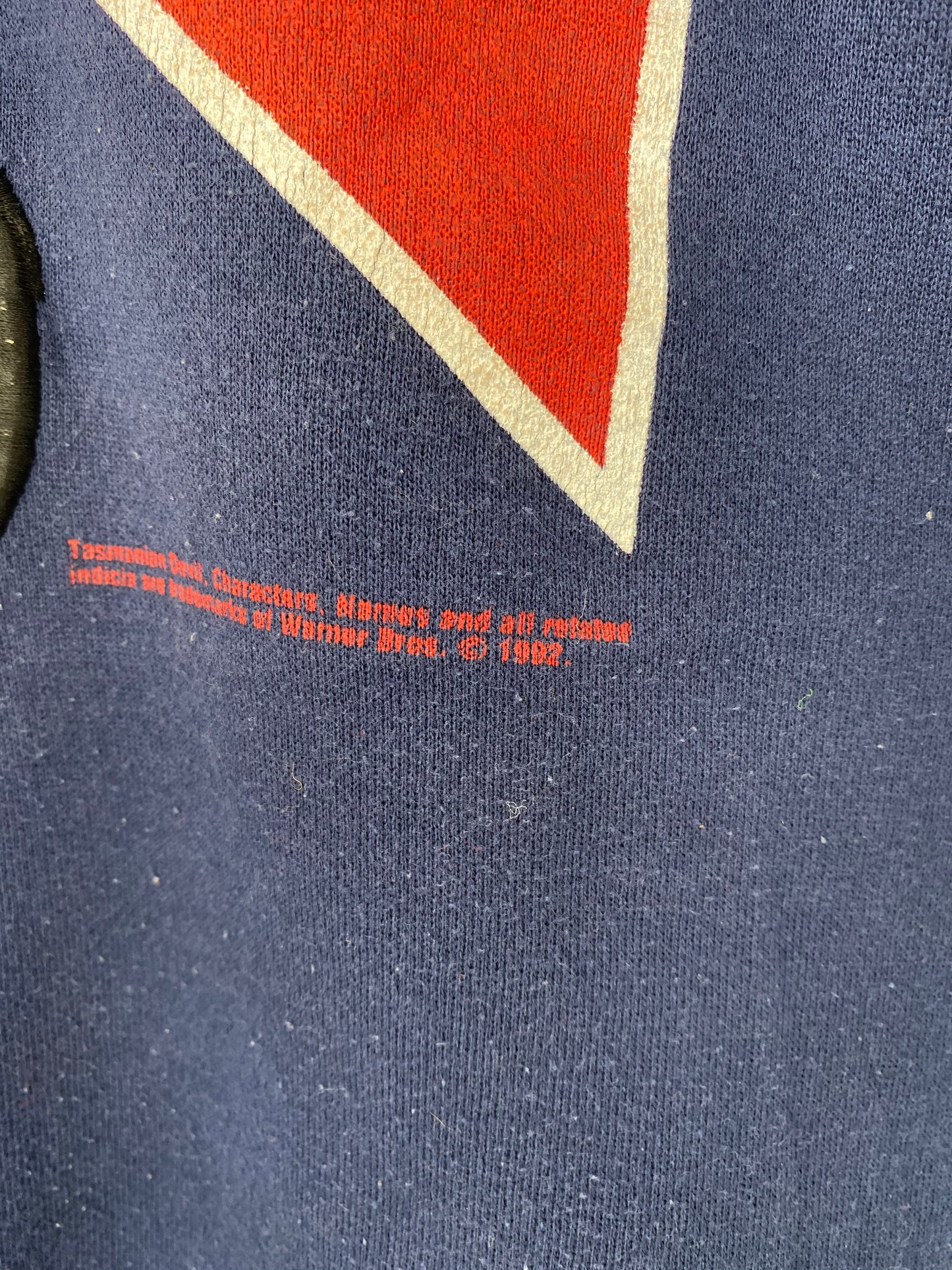 1992 Looney Tunes TAZ Size No Tag (Approx. XL) Vintage Sweat-shirt / 8010