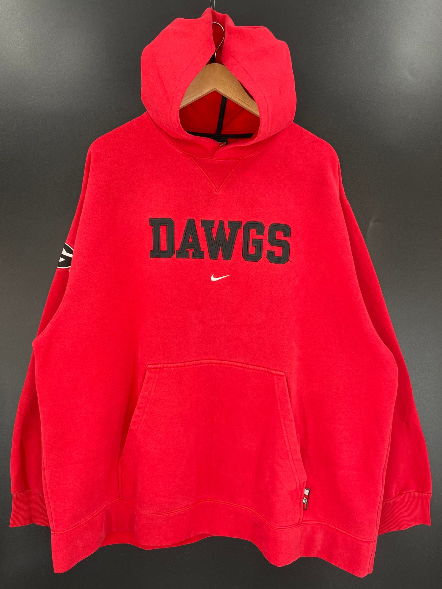 00’ NIKE DAWGS Size XL Vintage Hoodie Sweat-Shirts / K2592